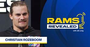 Christian Rozeboom on exceeding 2023 expectations, making the playoffs & his NFL journey | Rams Revealed