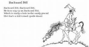 Shel Silverstein: 'Backward Bill' from A Light in the Attic