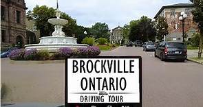 Brockville, Ontario: 4K Drive through Historic Beauty | Explore the Thousand Islands Gateway 🚗🍁