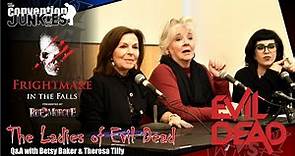 Betsy Baker (Linda) & Theresa Tilly (Shelly) Evil Dead Q&A Panel at Frightmare in the Falls 2023