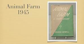 "La fattoria degli animali" di Orwell: riassunto e commento  - WeSchool