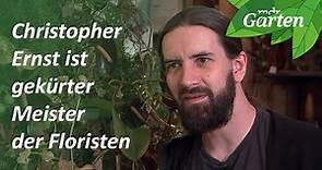 Deutscher Meister: Der Thüringer Florist Christopher Ernst | MDR Garten