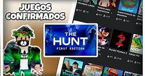 🥚THE HUNT: TODOS los JUEGOS CONFIRMADOS - Egg Hunt 2024 | Roblox🥚