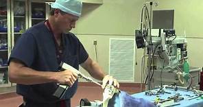 Total Knee Replacement Surgery Demonstration - Dr. Eric W. Janssen