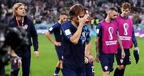 Croatia Football team sad moment| Luka Modric Crying| Croatian players Crying after losing the match