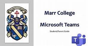 Marr College Student Teams Guide 2020