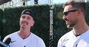 2023 Dodgers FanFest: Justin Bruihl & Michael Grove interview
