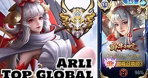 honor of kings Arli - Top Global Arli Gameplay Rank Mythic