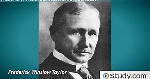 Frederick Taylor's Scientific Management Theory & Critiques