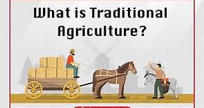 What is Traditional Agriculture?