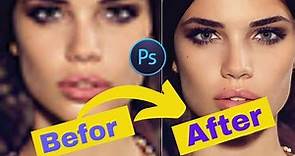 How to easily Convert Low Resolution Image To High Quality Resolution in Photoshop