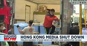 Hong Kong pro-democracy website Stand News closes after police raid