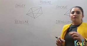 concave and convex polygon || regular and irregular polygon|| understanding quadrilaterals