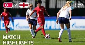 Korea DPR v. England - FIFA U-20 Women’s World Cup France 2018- Match 3
