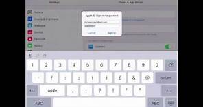 How to sign into an iTunes account on an iPad or iPhone