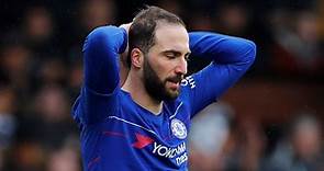 Gonzalo Higuain is this week’s player of the round after a brace for Chelsea against Huddersfield