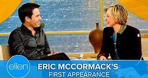 Eric McCormack's First Appearance on 'Ellen'