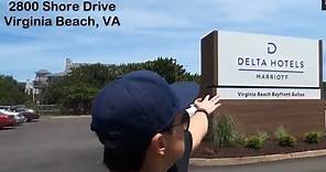Hotel Review - Delta Hotels by Marriott in Virginia Beach, Virginia Vlog