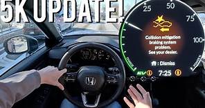 2024 Honda CR-V Sport-L Hybrid - 5K Mile POV Owner Review - Problems, Winter Fuel Economy & More!