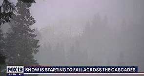 Snowfall coming to the Cascades | FOX 13 Seattle