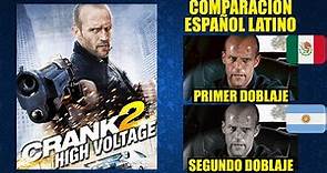 Crank 2: Alto Voltaje [2009] Comparación del Doblaje Latino Original y Redoblaje | Español Latino