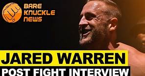 Jared Warren Interview at BKFC fight night Jackson by Lorenzo "The Juggernaut" Hunt
