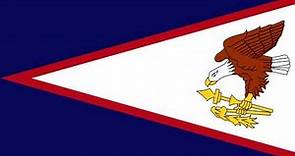 Bandera e Himno de Samoa Americana (Estados Unidos) - Flag and Anthem of American Samoa