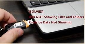 【解決】USB 隨身碟看不到資料、檔案和資料夾
