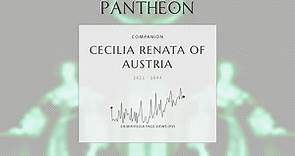 Cecilia Renata of Austria Biography - Queen consort of Poland