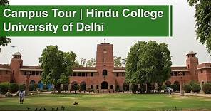 Hindu College, University of Delhi | Campus Tour