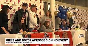 Longmeadow High School holds Annual Girls and Boys Lacrosse Signing Event