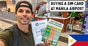 Buying a Sim Card at Manila Airport
