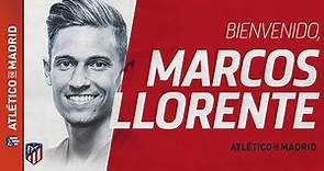 La presentación de Marcos Llorente