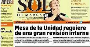 Diario El Sol de Margarita anunció que circulará una vez por semana