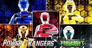 All Ranger Morphs in Power Rangers Beast Morphers | Power Rangers Official