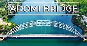 GHANA'S LONGEST SUSPENSION BRIDGE - ADOMI BRIDGE | AERIAL TOUR