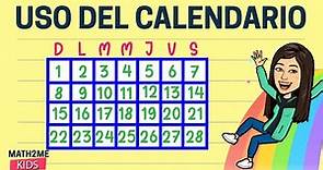 🔴 Uso del Calendario | para niños