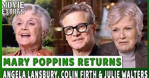 MARY POPPINS RETURNS | On-set visit with Angela Lansbury, Colin Firth & Julie Walters