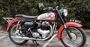 1962 BSA A10 Super Rocket Classic Motorcycle for Sale