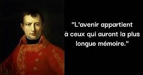Les plus belles citations l'empereur français: Napoléon Bonaparte
