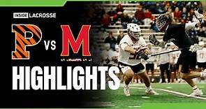 4K Lacrosse Highlights: Princeton vs. Maryland