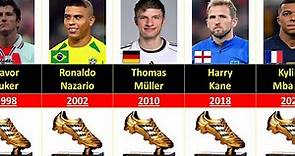 (1930-2022) FIFA World Cup All Golden Boot Winners