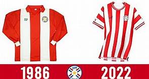 Paraguay Football Kit History | 1986-2022