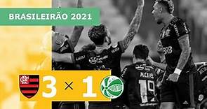 Flamengo 3 x 1 Juventude - Gols - 13/10 - Brasileirão 2021