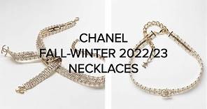 CHANEL FALL-WINTER 2022/23 - CHANEL NECKLACES