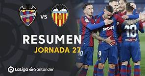 Resumen de Levante UD vs Valencia CF (1-0)