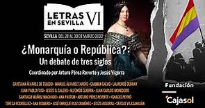 Santiago Muñoz Machado - Letras en Sevilla: ¿Monarquía o República?