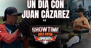 Un dia con Juan Cazares | Nueva Firma de los Mariners Seattle | Showtime Aathletes.