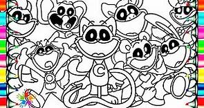 Smiling Critters New Coloring Pages / Coloring Poppy Playtime Chapter 3 / NCS Music