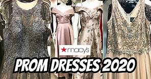 Macy's SHOP WITH ME Prom Dresses 2020 | PLUS SIZE TOO!